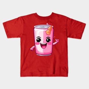 Soft drink cute T-Shirt cute giril Kids T-Shirt